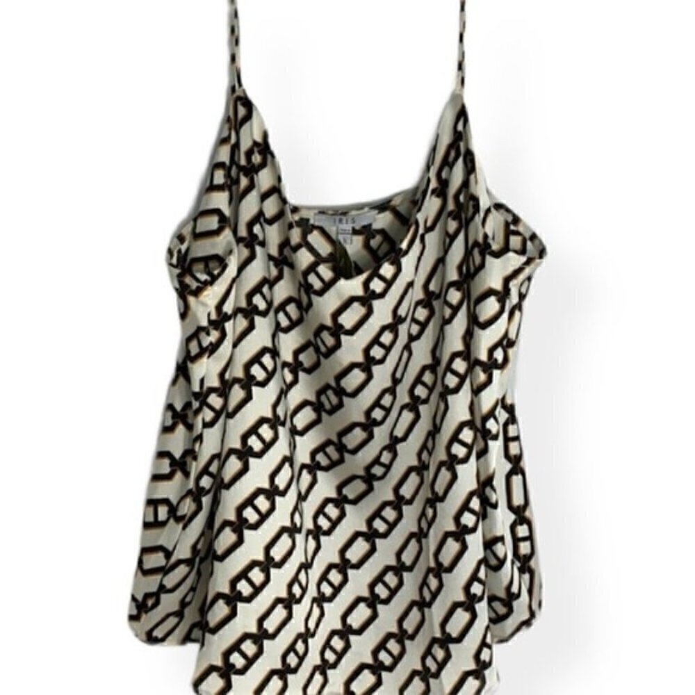 Iris Chain Pattern Camisole Top